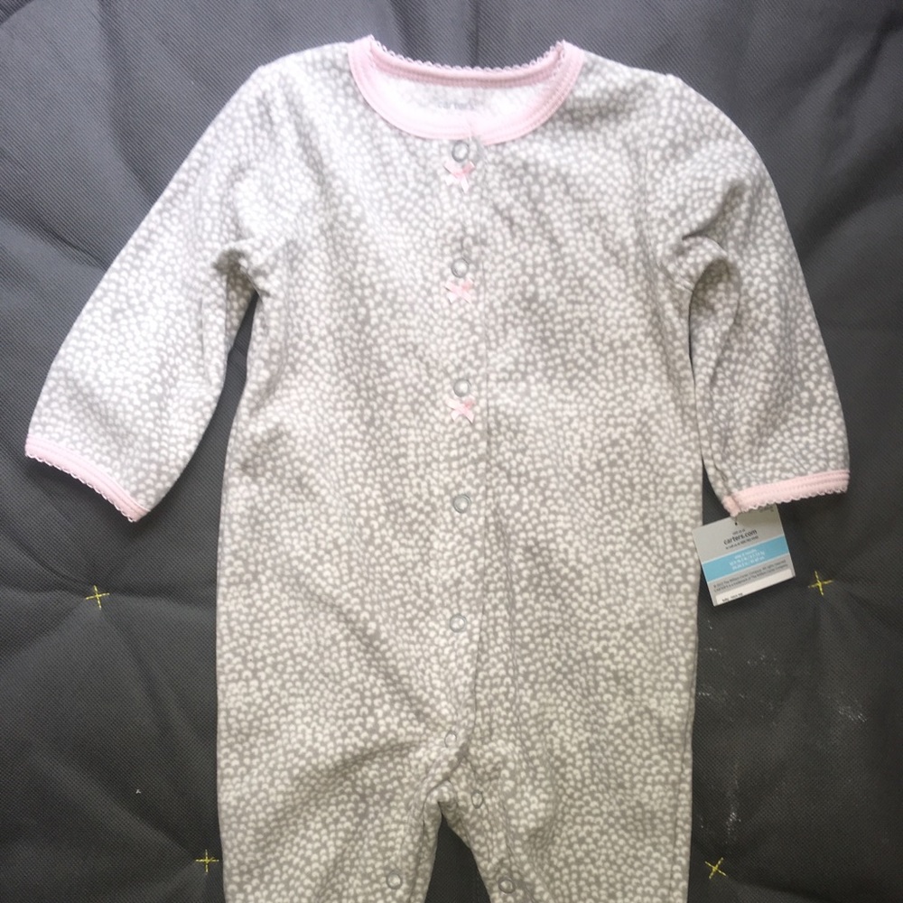 Carters at six month old onesie